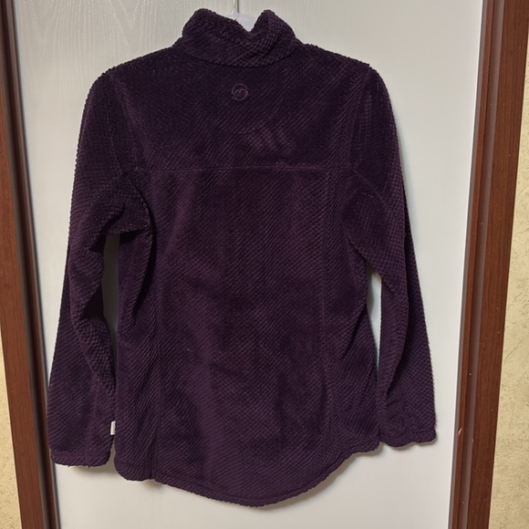 Magellan Outdoors Women’s Purple Fleece Jacket Size XS - Picture 2 of 6